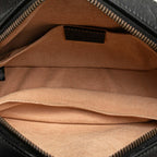 Gucci GG Marmont Matelasse Leather Animalier Belt Bag
