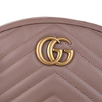 Gucci GG Marmont Matelasse Leather Belt Bag (SHG-pWmlJw)