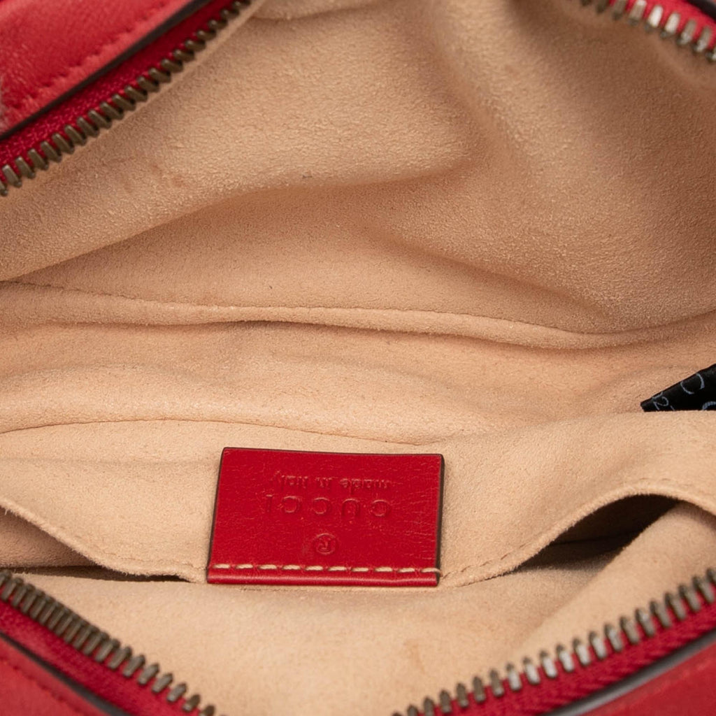 Gucci GG Marmont Matelasse Leather Belt Bag