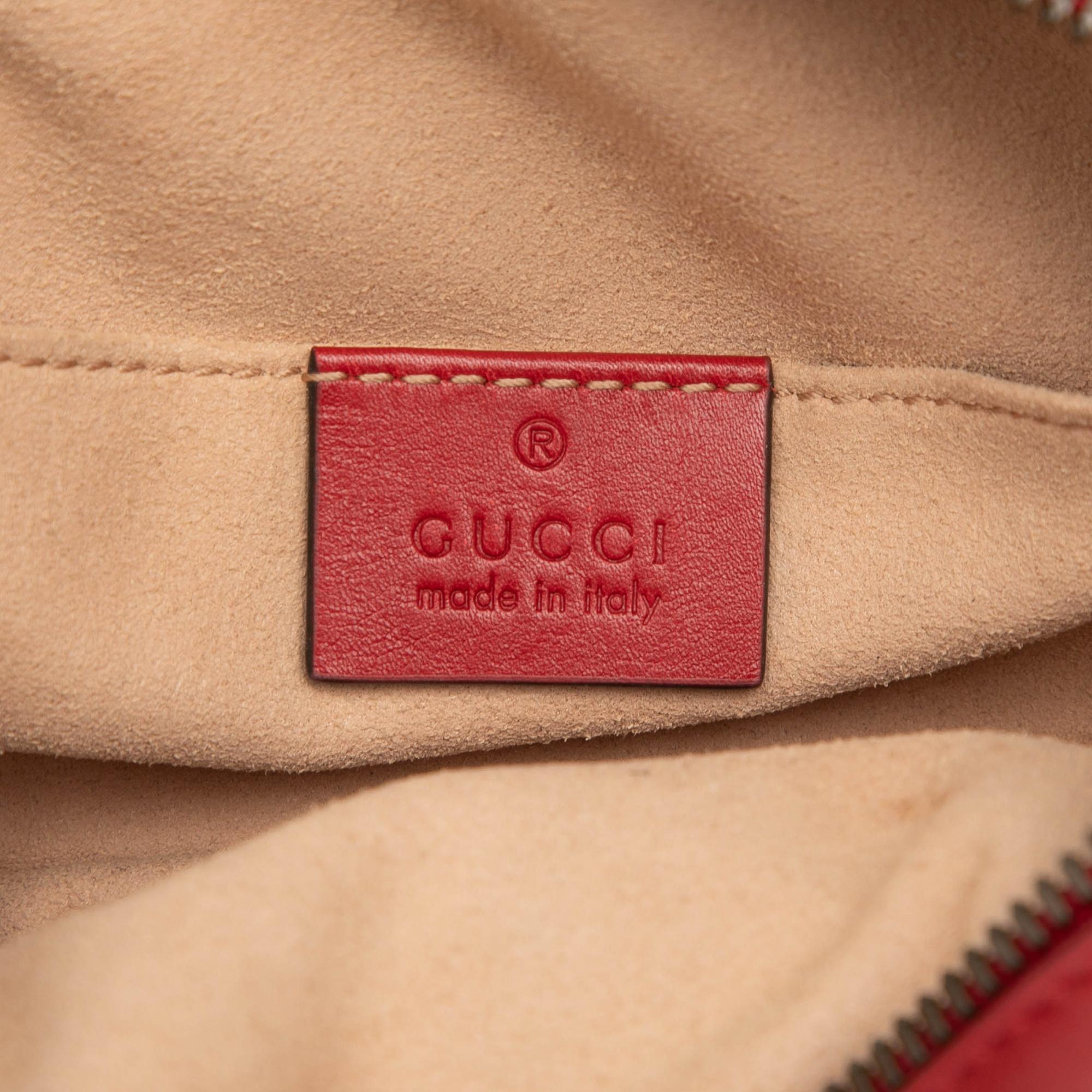 Gucci GG Marmont Matelasse Leather Belt Bag