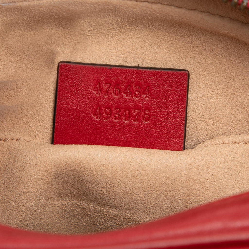Gucci GG Marmont Matelasse Leather Belt Bag