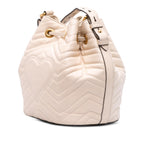 Gucci GG Marmont Matelasse Leather Bucket Bag