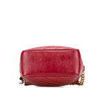Gucci GG Marmont Matelasse Leather Double Zip Crossbody