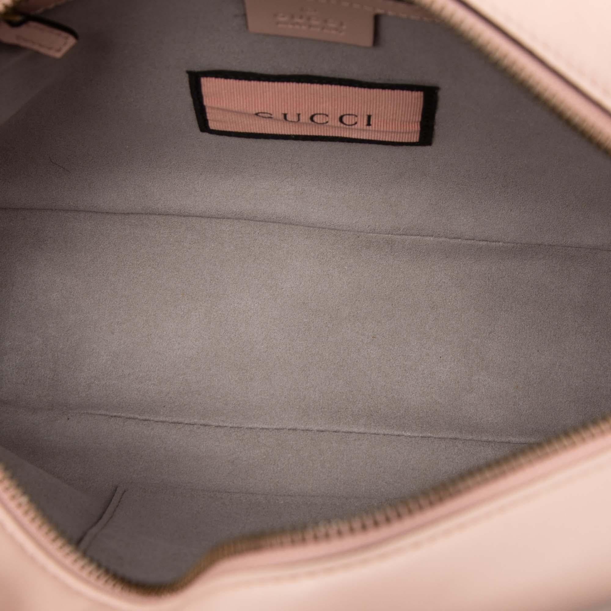 Gucci GG Marmont Matelasse Leather Gucci Ghost Crossbody