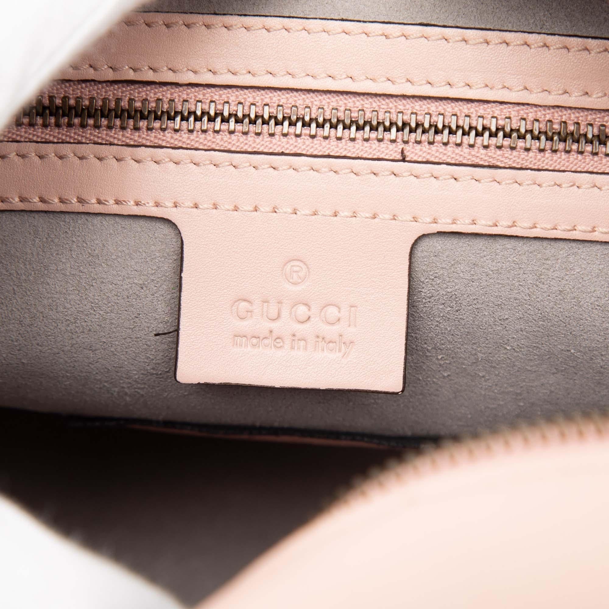 Gucci GG Marmont Matelasse Leather Gucci Ghost Crossbody