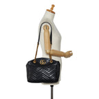 Gucci GG Marmont Matelasse Leather Shoulder Bag (SHG-dnIlcK)