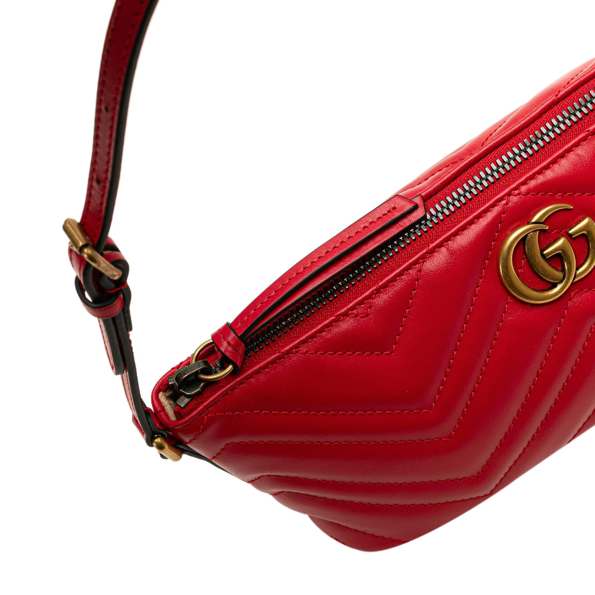 Gucci GG Marmont Matelasse Leather Shoulder Bag
