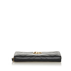 Gucci GG Marmont Matelasse Leather Zip Around Wallet (SHG-34459)