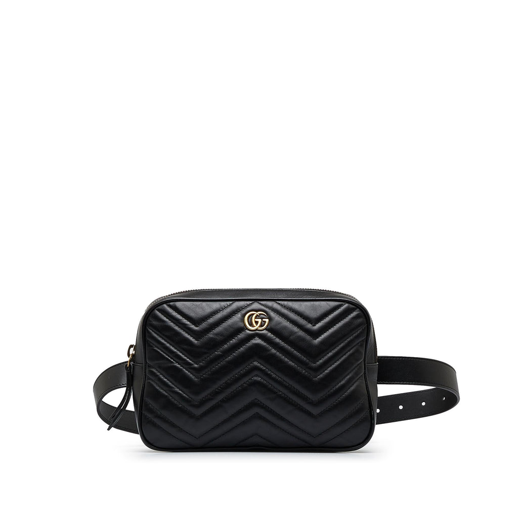 Gucci GG Marmont Matelasse Square Belt Bag (SHG-zhfOJS)