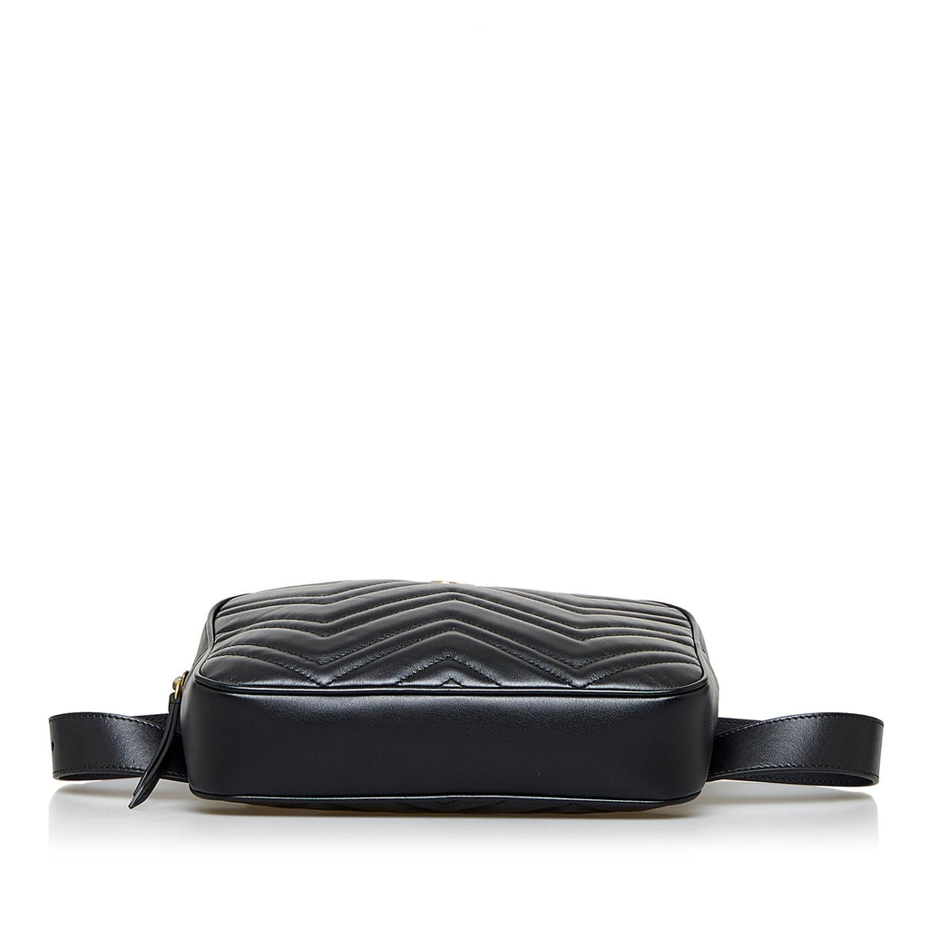 Gucci GG Marmont Matelasse Square Belt Bag (SHG-nM1QkU)