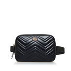 Gucci GG Marmont Matelasse Square Belt Bag (SHG-nM1QkU)
