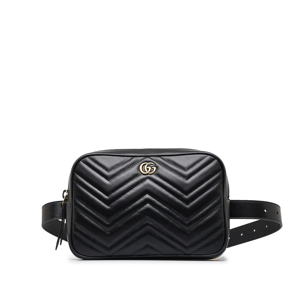 Gucci GG Marmont Matelasse Square Belt Bag (SHG-zYxANO)