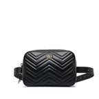 Gucci GG Marmont Matelasse Square Belt Bag (SHG-zYxANO)
