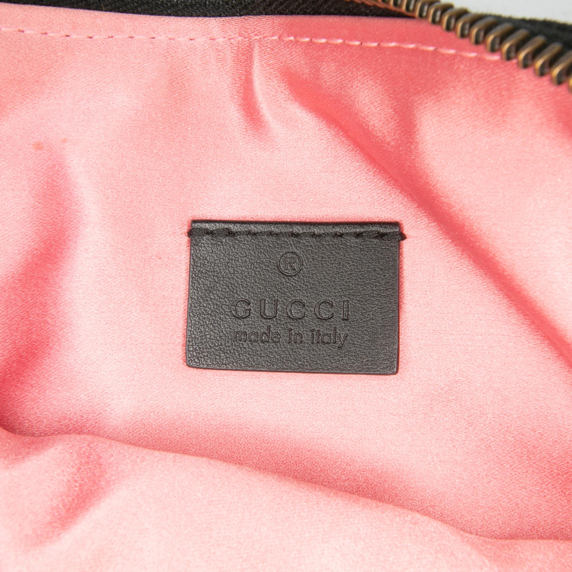 Gucci GG Marmont Matelasse Velvet Clutch