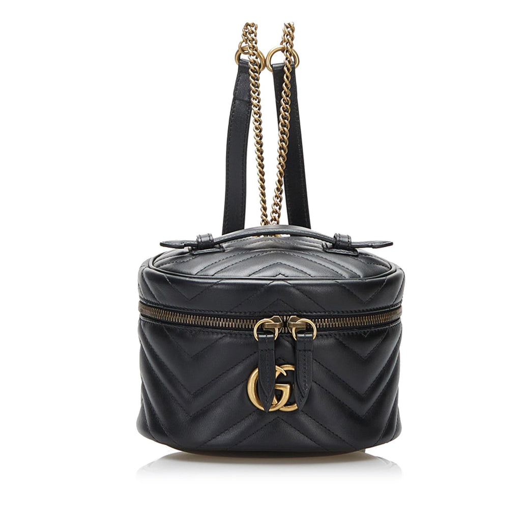 Gucci GG Marmont Round Backpack (SHG-5fzCDe)