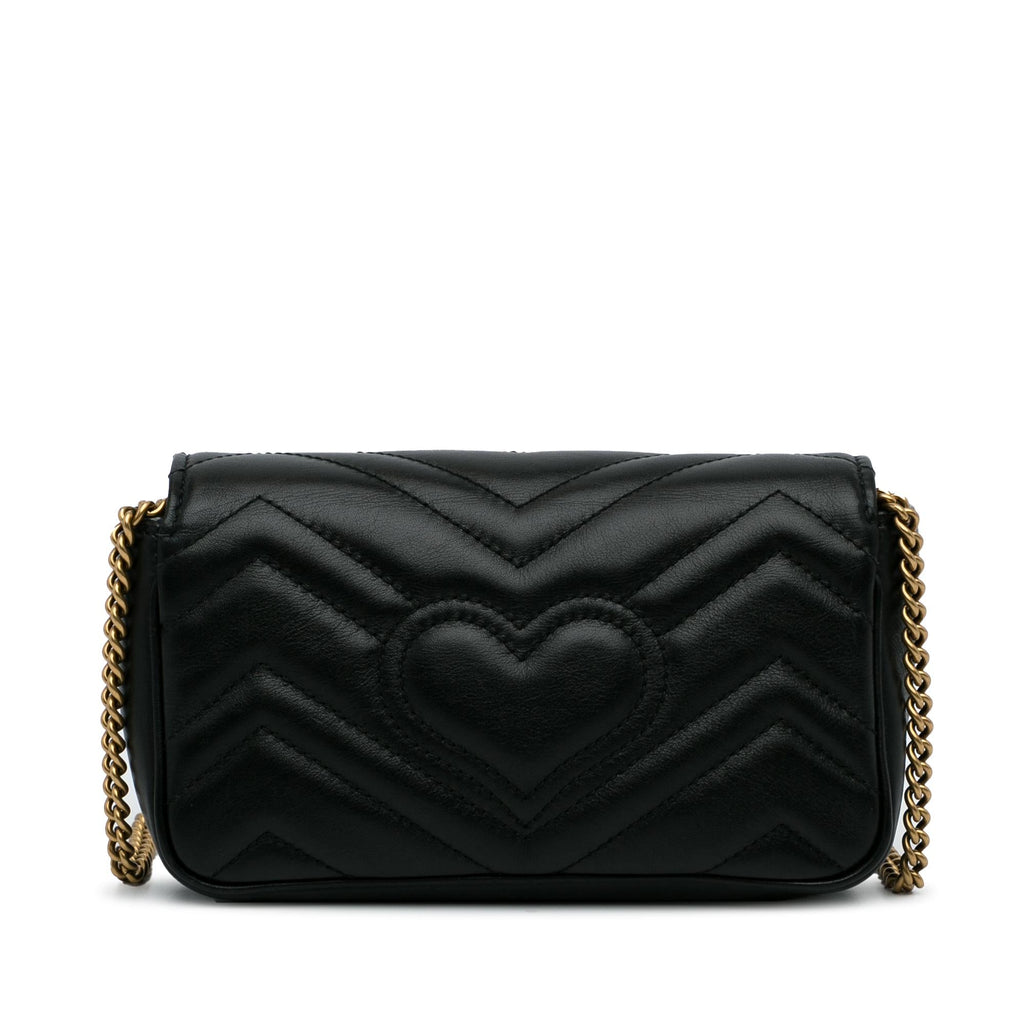 Gucci GG Marmont Super Mini Crossbody Bag (SHG-7J0Frx)