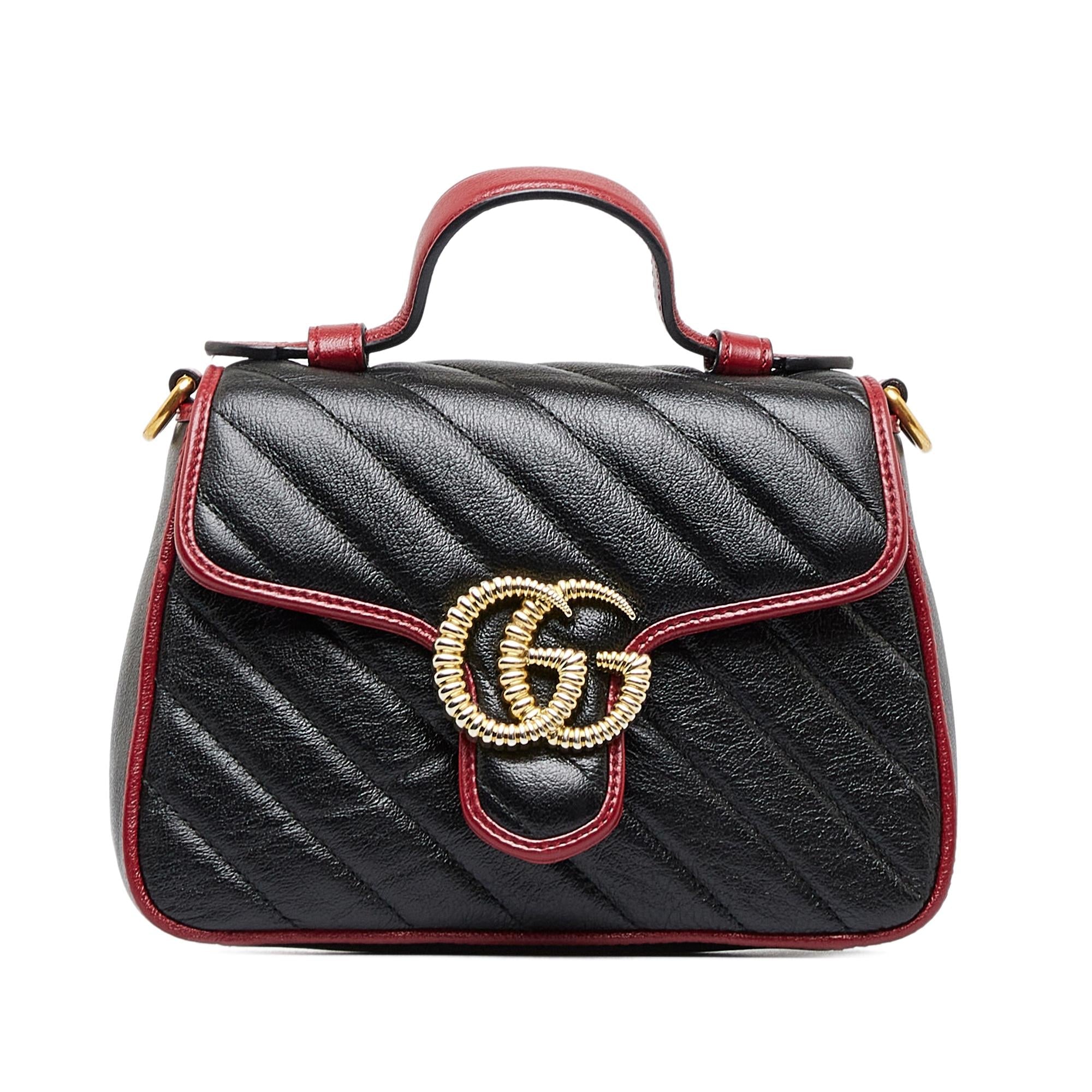 Gucci GG Marmont Torchon Satchel (SHG-aTMmV7)