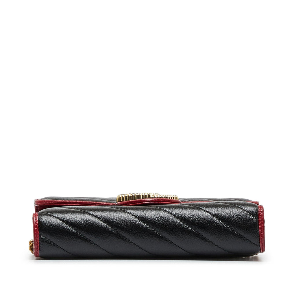 Gucci GG Marmont Torchon Wallet on Chain (SHG-uxeDm4)