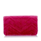 Gucci GG Marmont Velvet Crossbody Bag (SHG-33052)