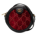 Gucci GG Marmont Velvet Round Crossbody