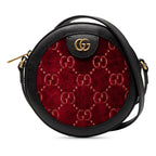 Gucci GG Marmont Velvet Round Crossbody