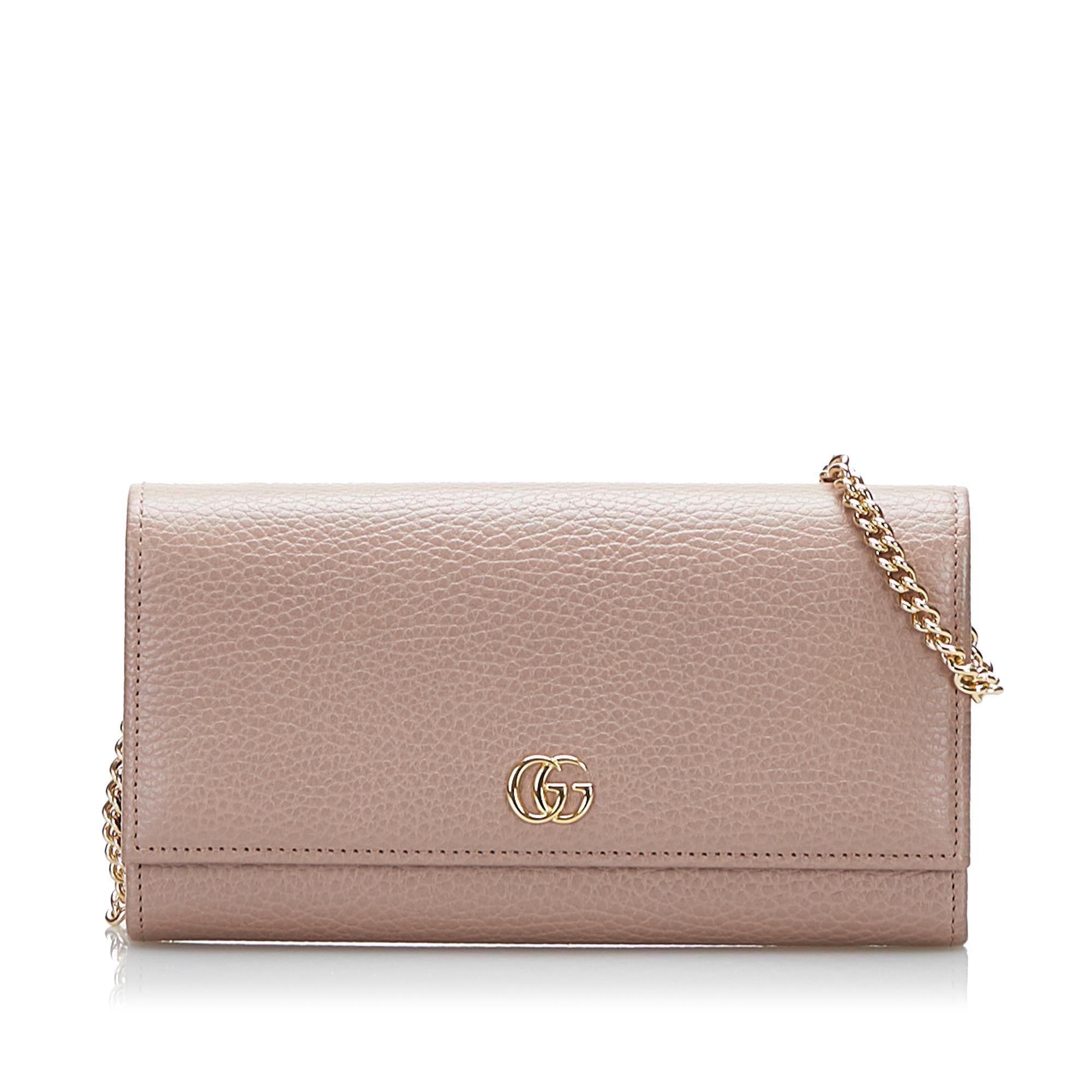 Gucci GG Marmont Wallet On Chain (SHG-pVuxwu)