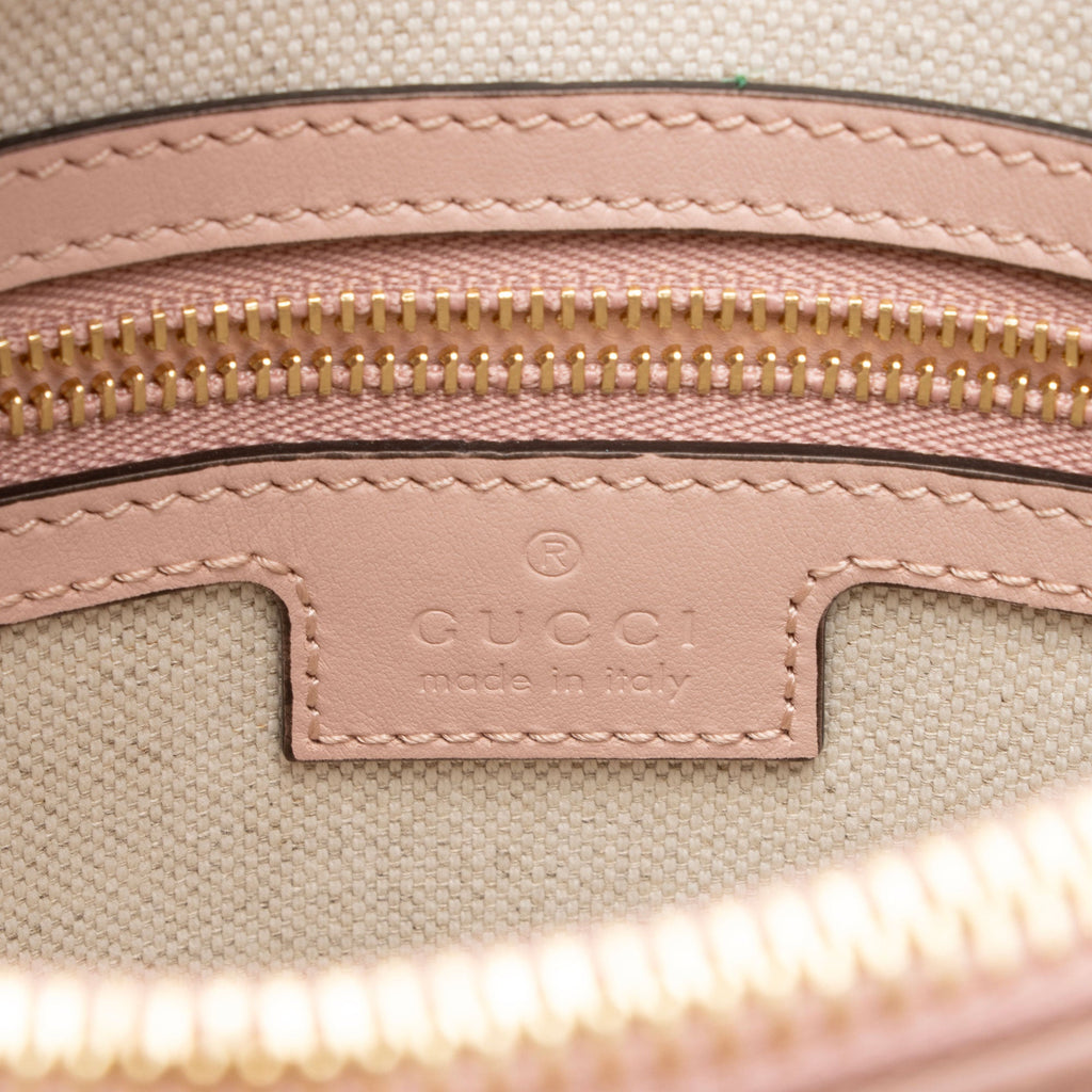 Gucci Jumbo GG Matelasse Leather Mini Top Handle