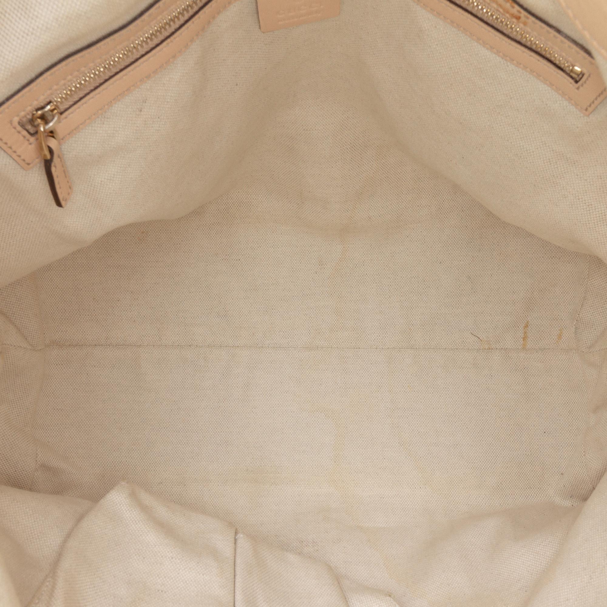 Gucci GG Metallic Canvas Lovely Tote