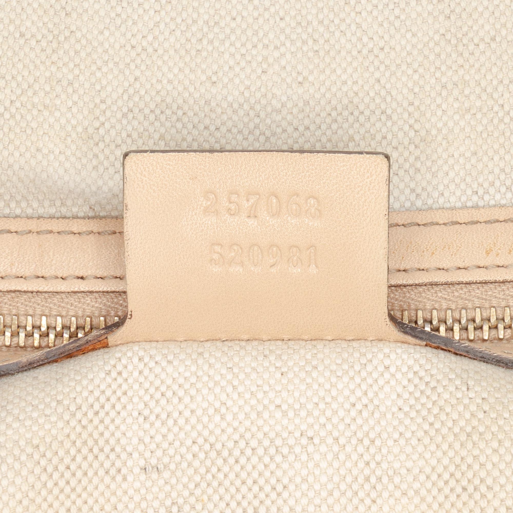 Gucci GG Metallic Canvas Lovely Tote