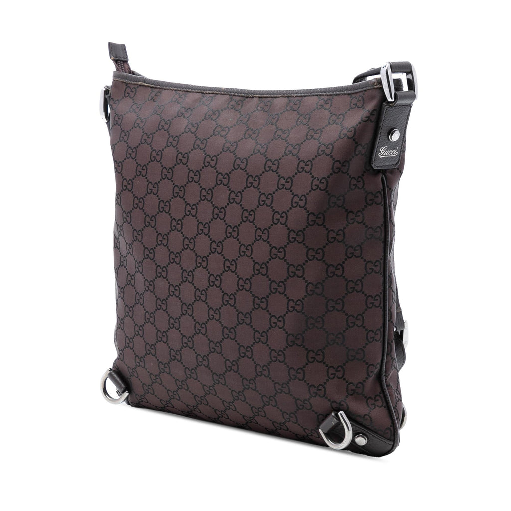 Gucci GG Nylon Abbey D Ring Crossbody