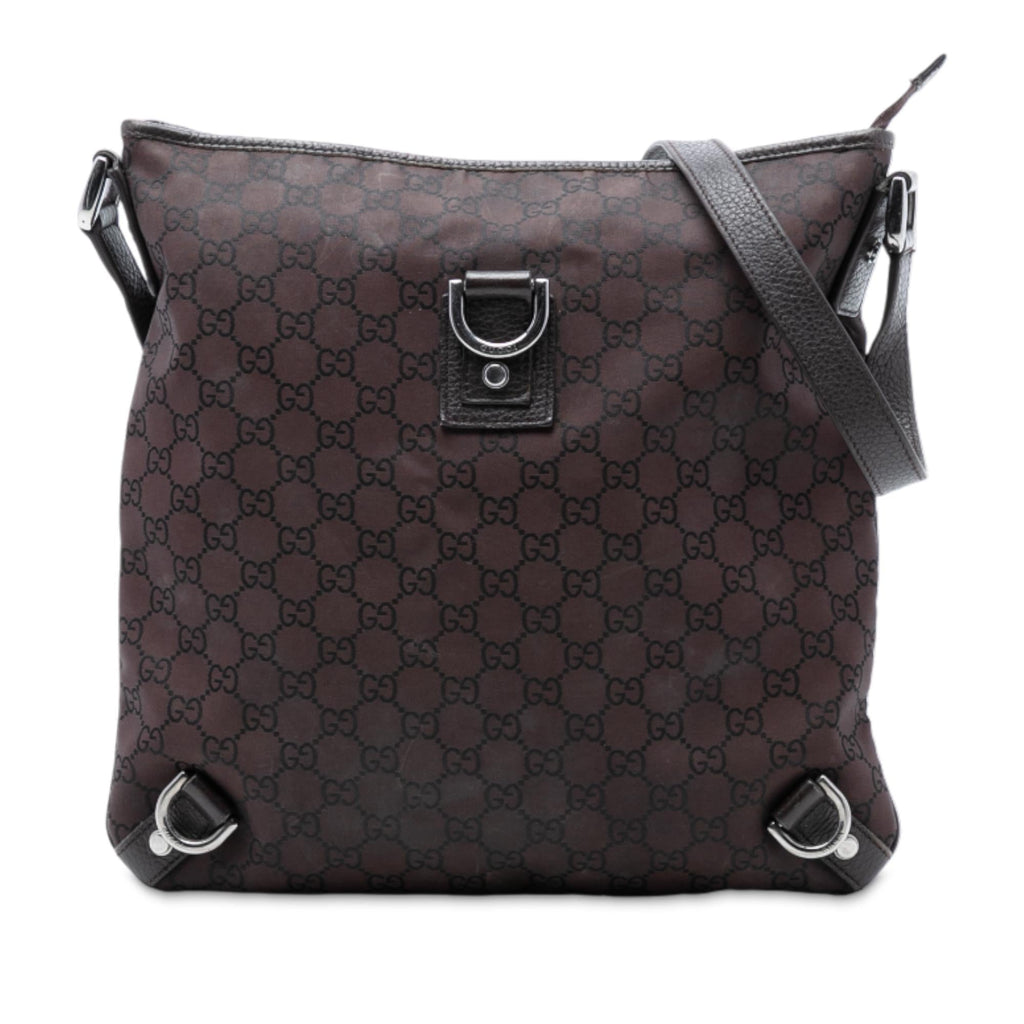 Gucci GG Nylon Abbey D Ring Crossbody