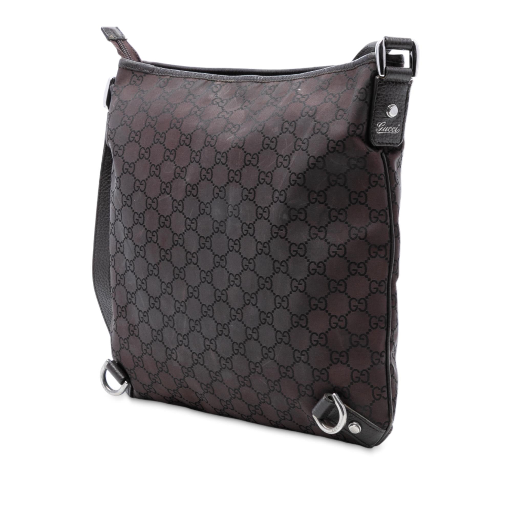 Gucci GG Nylon Abbey D Ring Crossbody