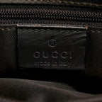 Gucci GG Nylon Bamboo Satchel (SHG-30579)