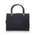 Gucci GG Nylon Bamboo Satchel (SHG-30579)