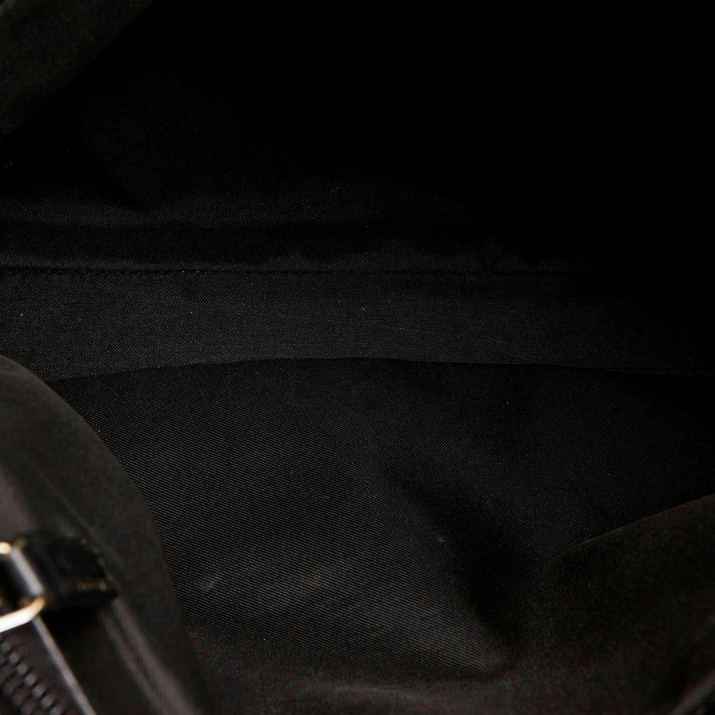Gucci GG Nylon Bamboo Satchel (SHG-30579)