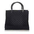 Gucci GG Nylon Bamboo Tote Bag (SHG-31419)