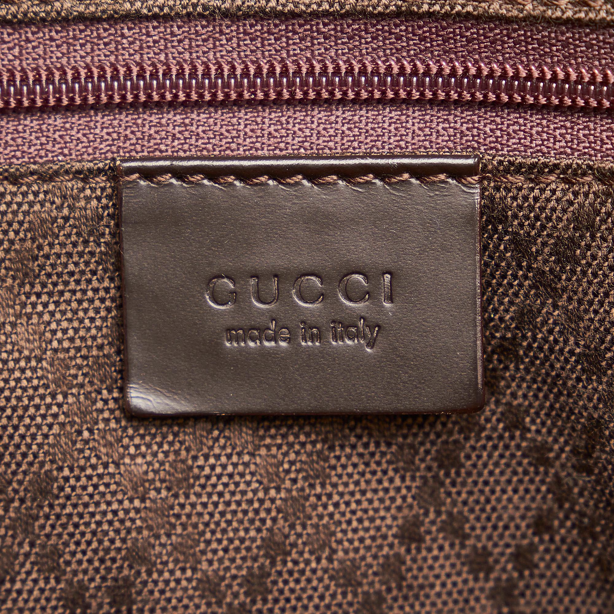 Gucci GG Nylon Bamboo Tote Bag (SHG-32804)