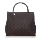 Gucci GG Nylon Bamboo Tote Bag (SHG-32804)