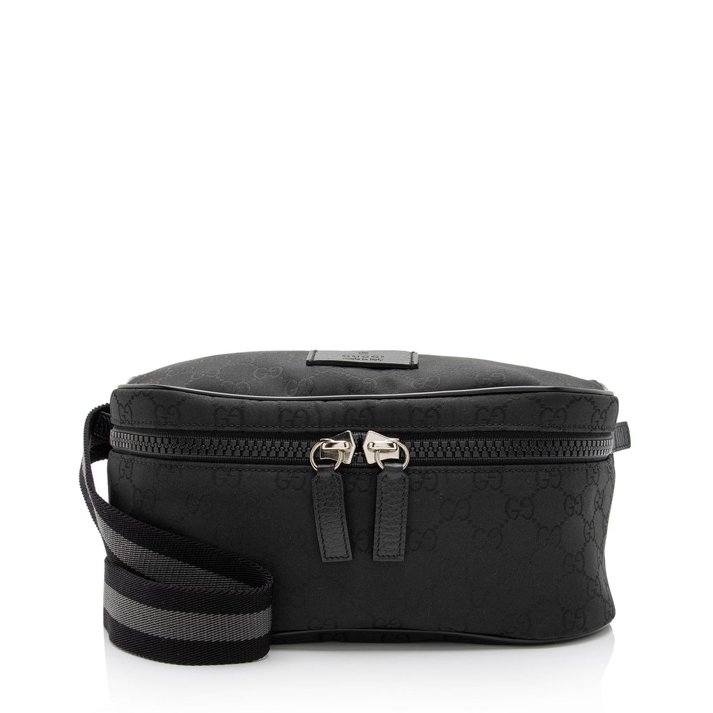 Gucci GG Nylon Belt Bag (SHF-yZgUsR)