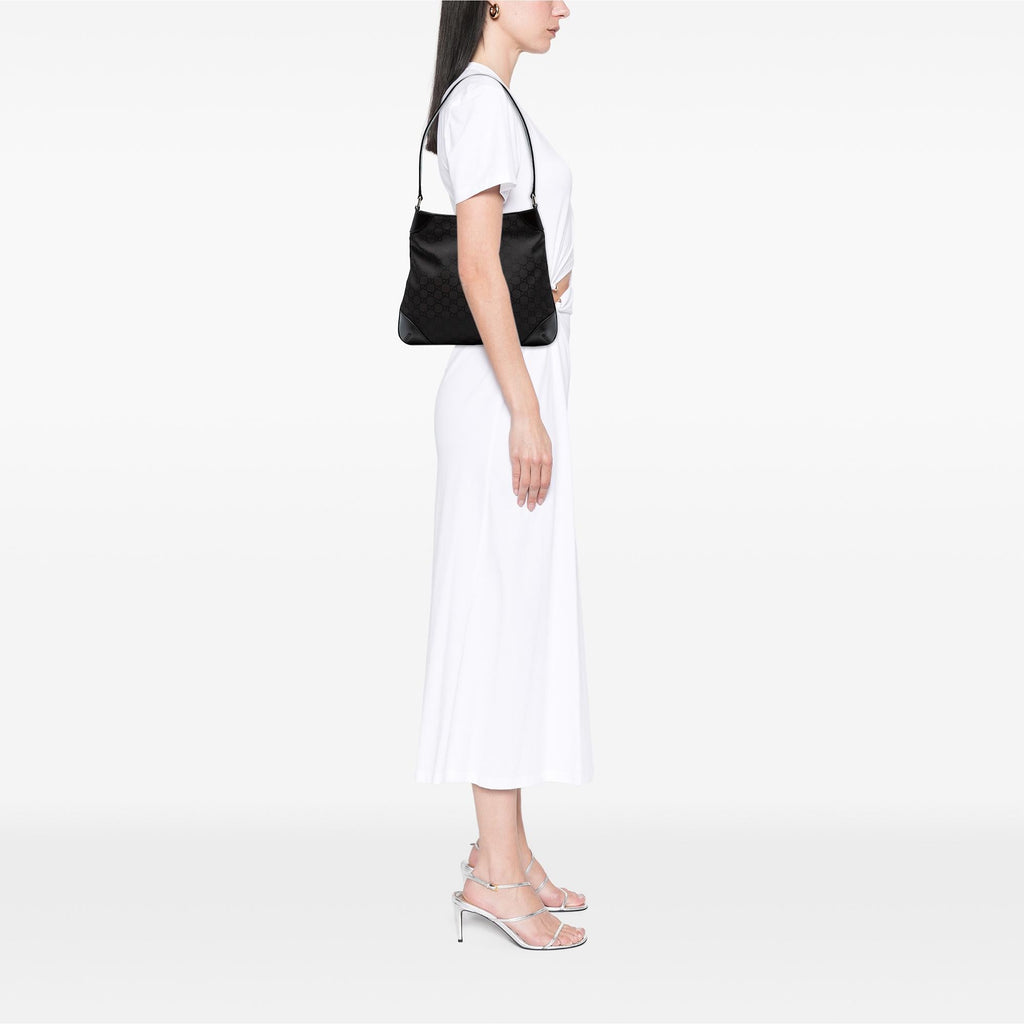 Gucci GG Nylon Hobo Bag