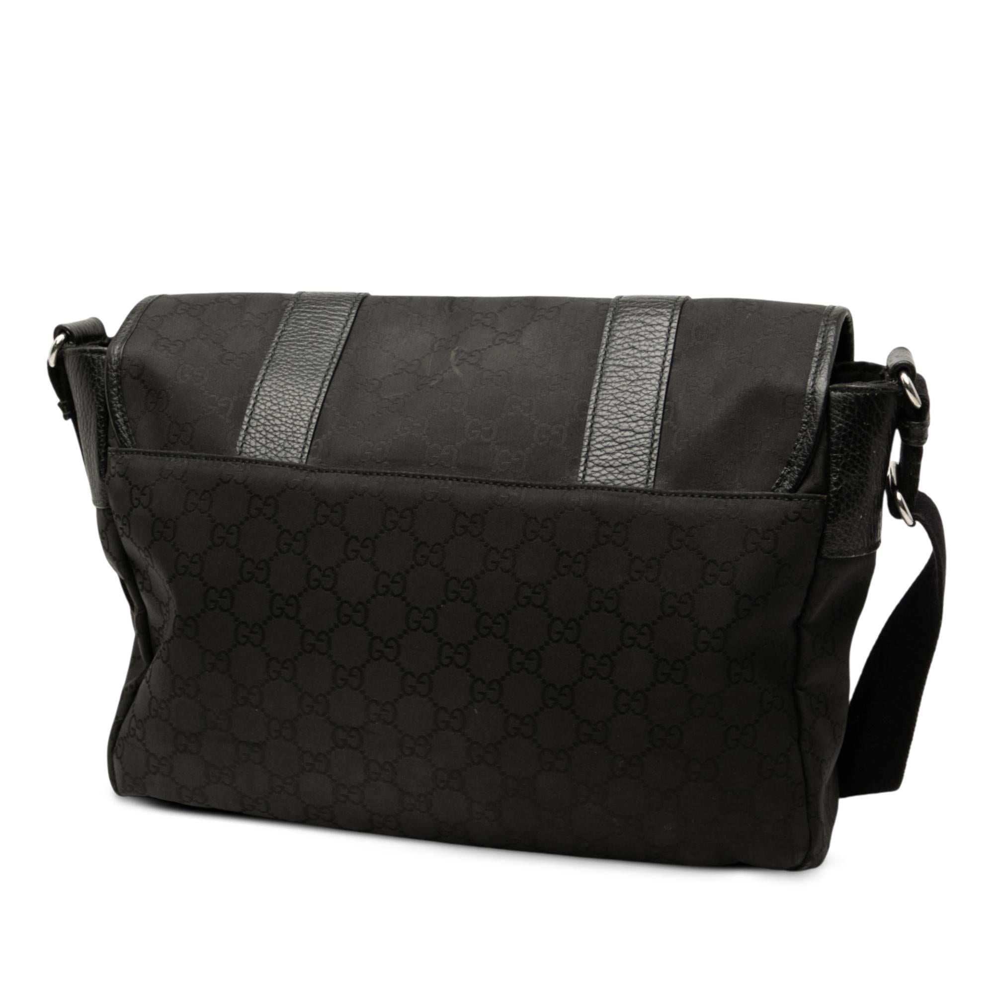 Gucci GG Nylon Messenger Bag