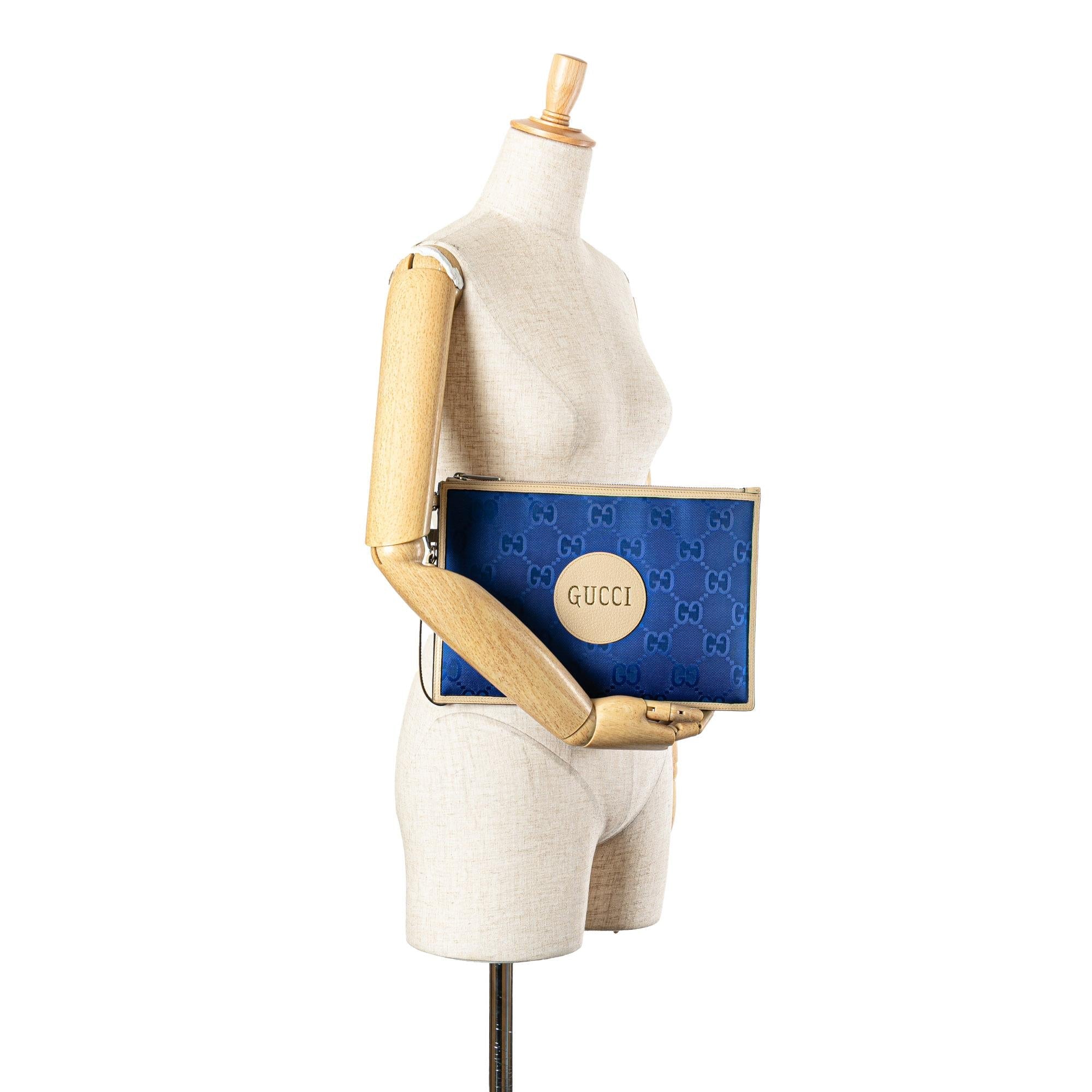 Gucci GG Nylon Off the Grid Clutch