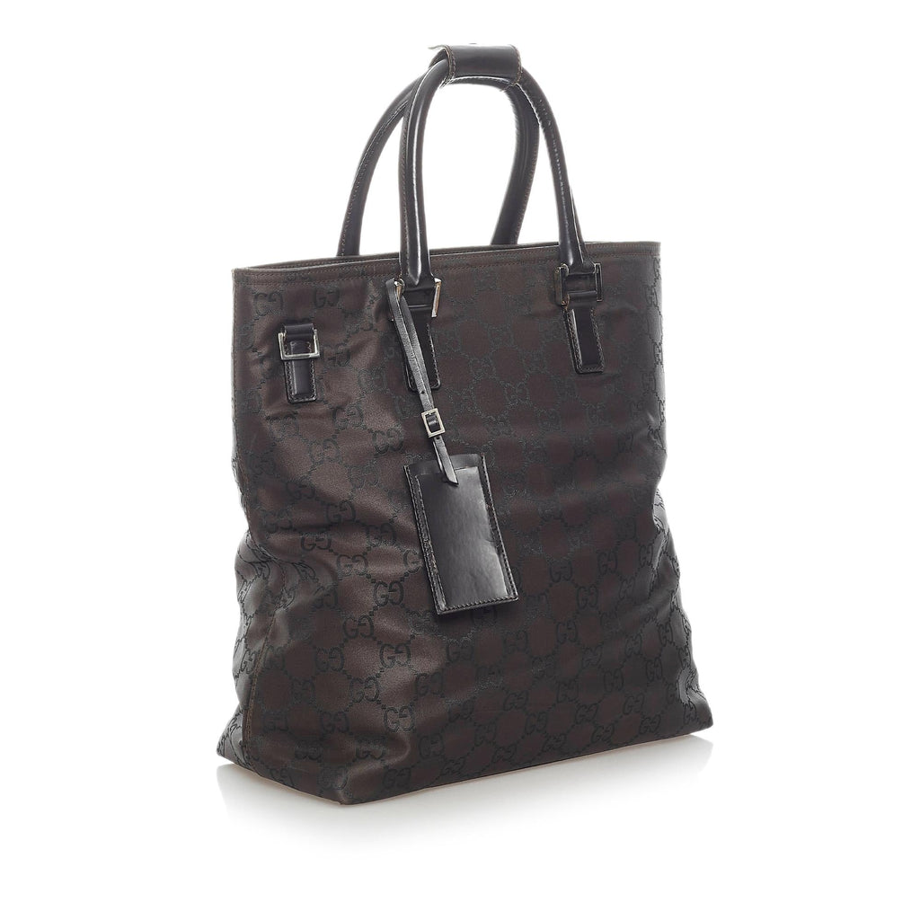 Gucci GG Nylon Satchel (SHG-32203)