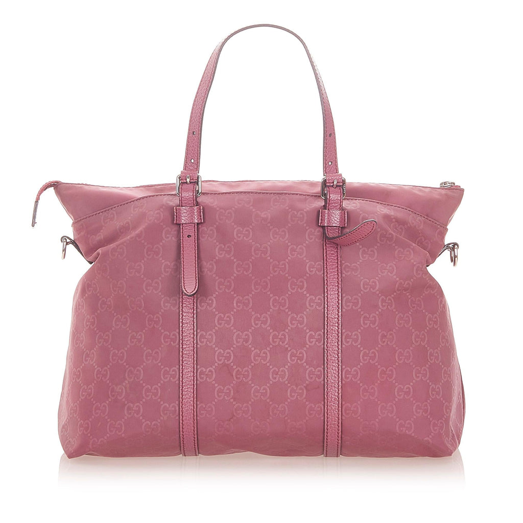 Gucci GG Nylon Satchel (SHG-32511)