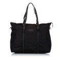 Gucci GG Nylon Satchel (SHG-zPVamU)