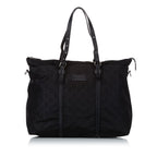 Gucci GG Nylon Satchel (SHG-zPVamU)
