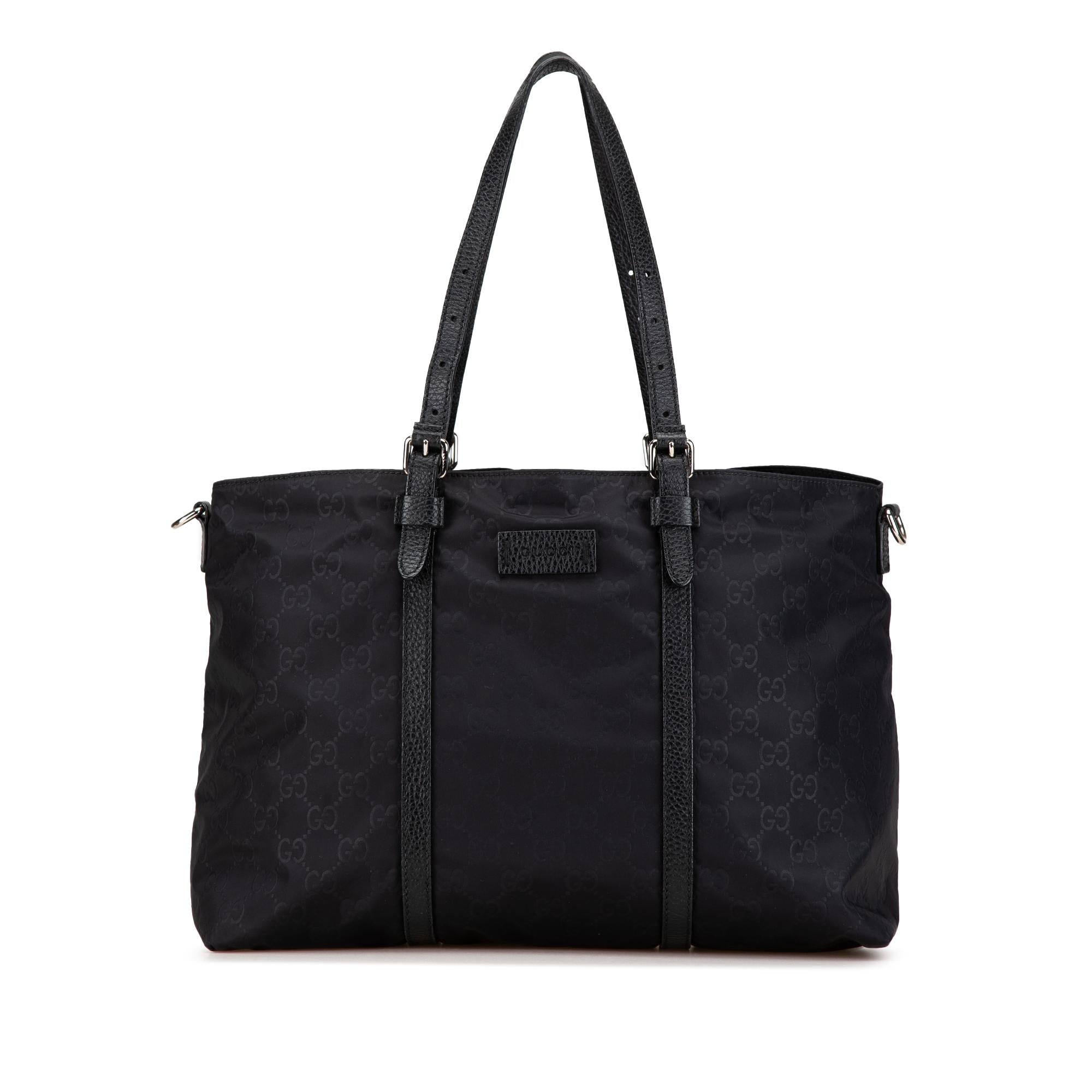 Gucci GG Nylon Satchel (SHG-lAW7Aa)