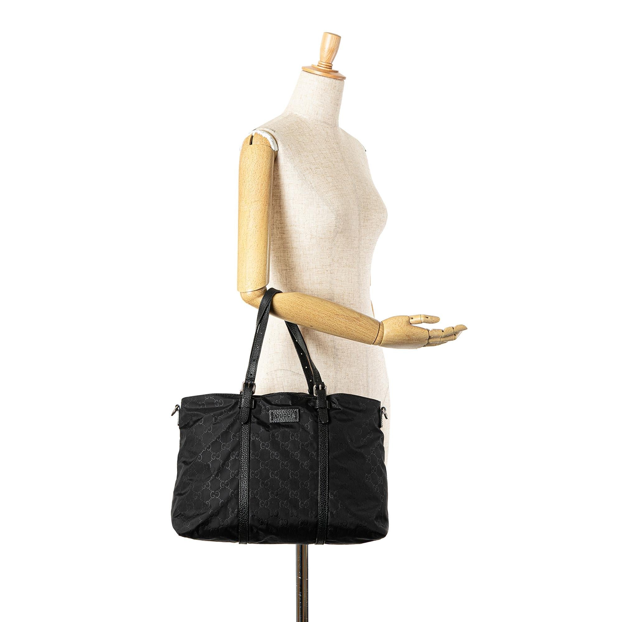 Gucci GG Nylon Satchel (SHG-lAW7Aa)