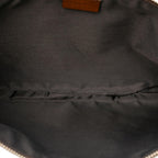 Gucci GG Nylon Top Zip Clutch