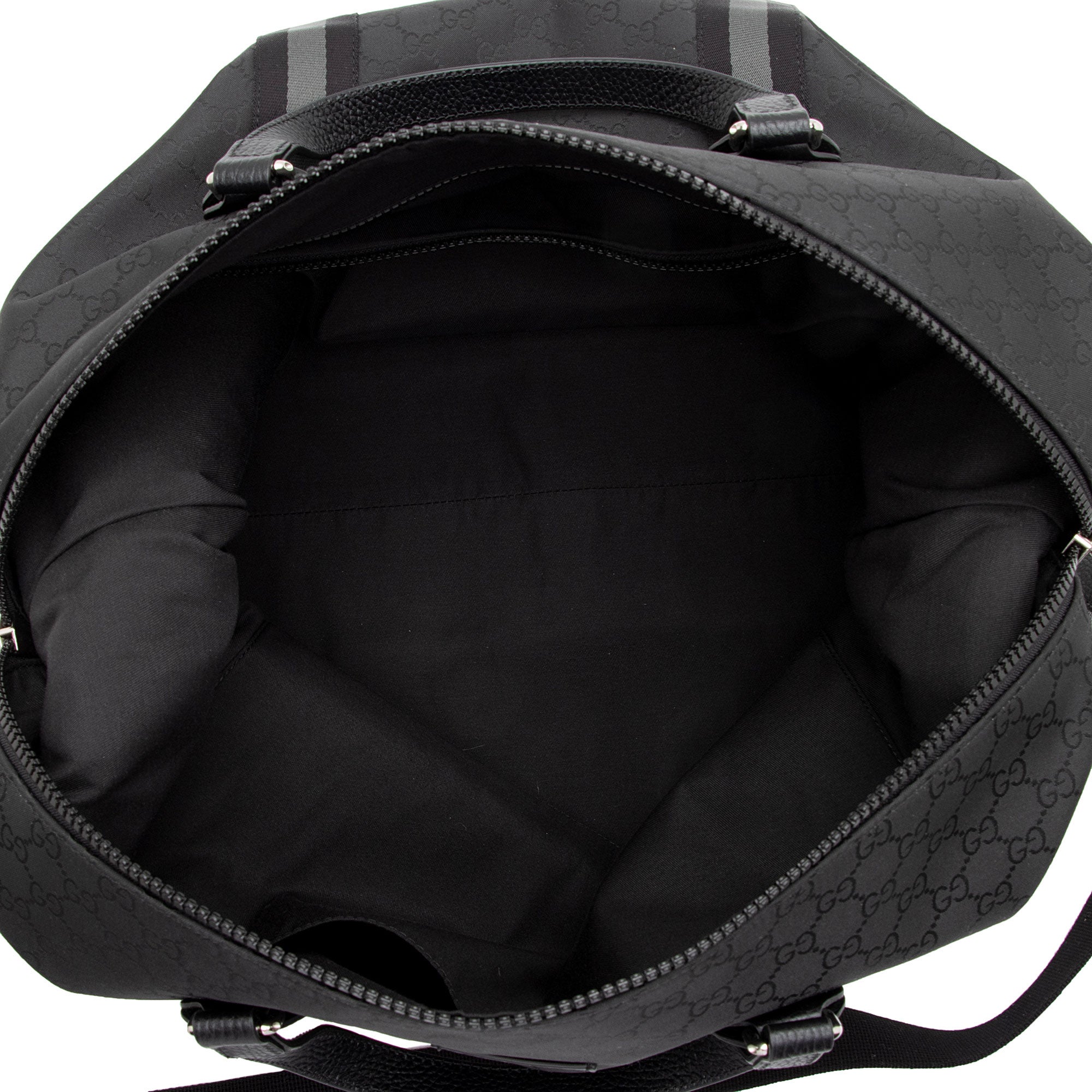 Gucci GG Nylon Travel Duffle Bag (SHF-QIDbW5)